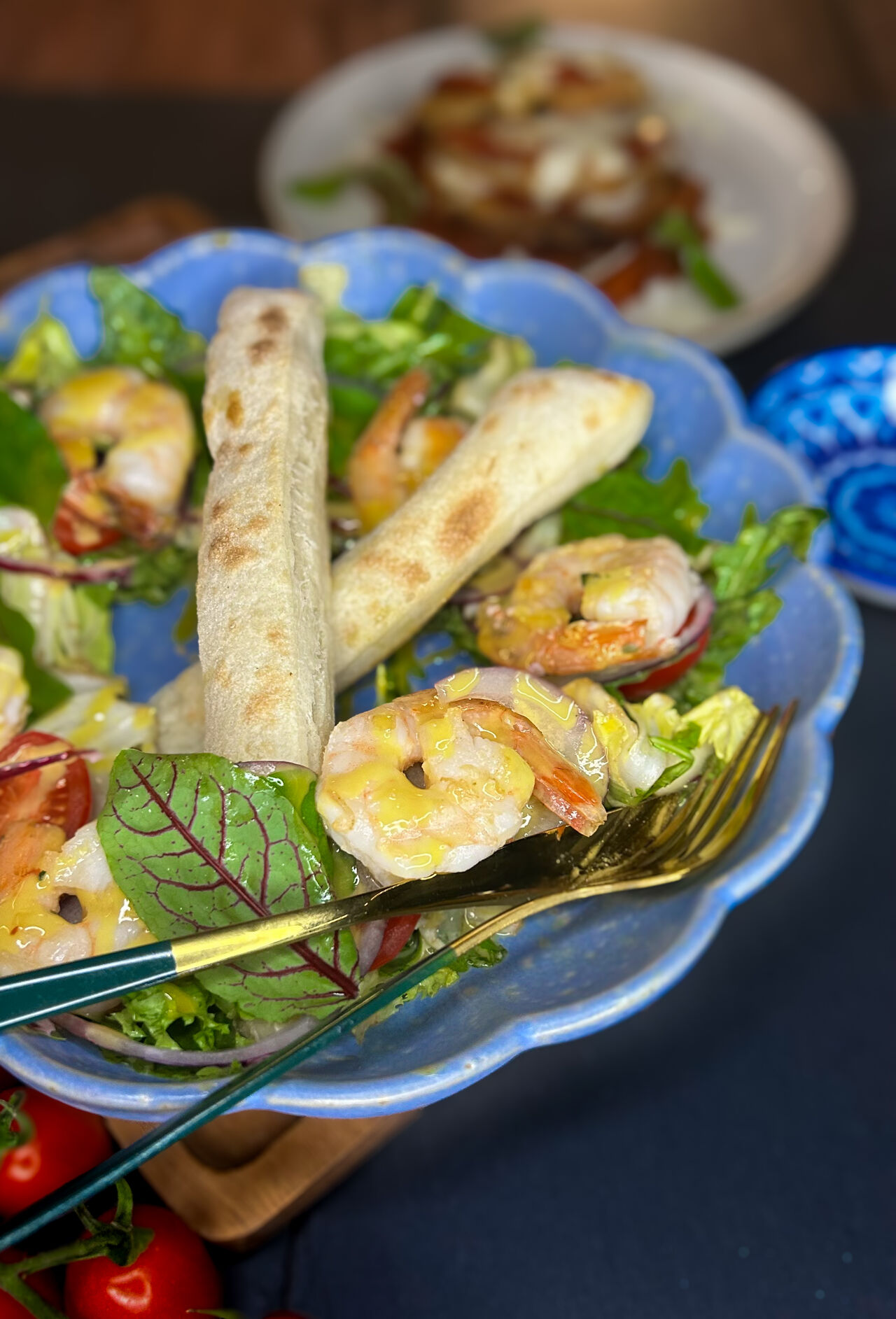 Sałatka z krewetkami 