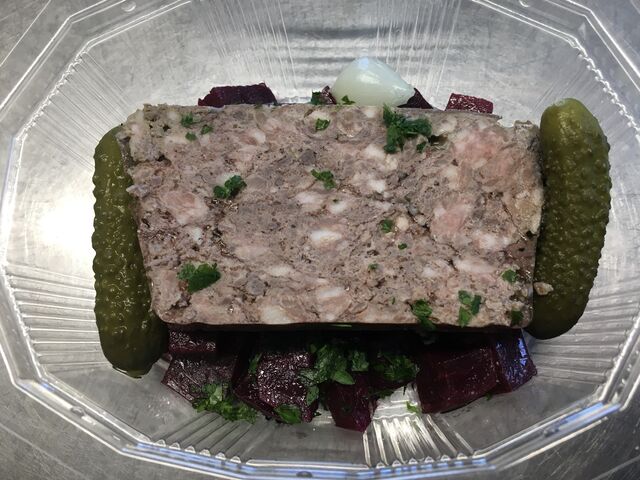 Terrine de marcassin & ses betteraves rouges
