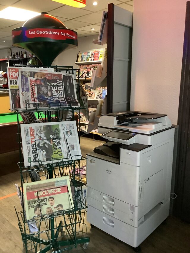 Envoie de fax, mail, photocopie