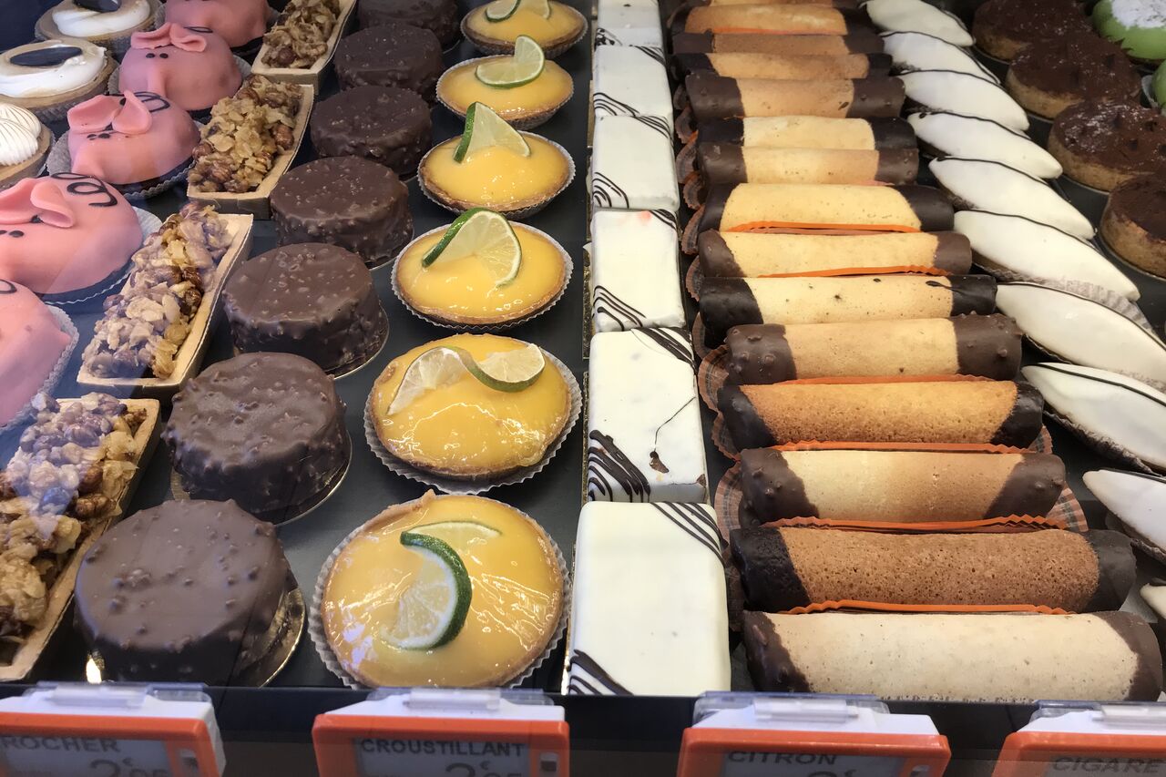 Pâtisseries aux choix