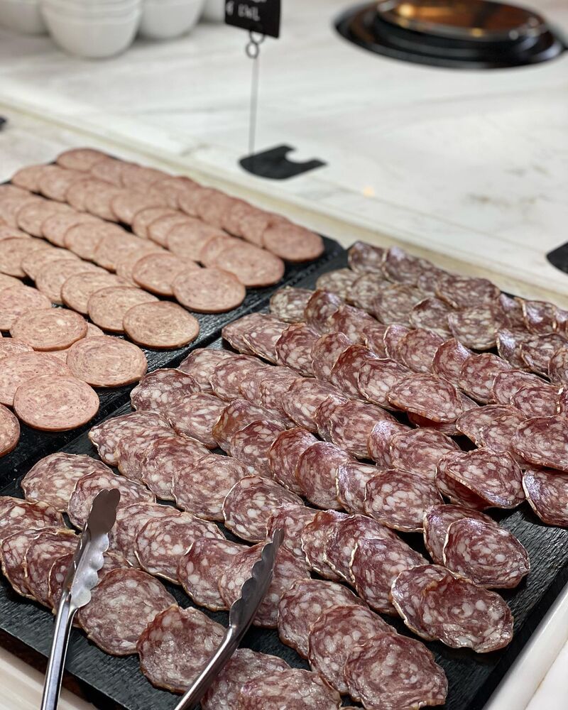 Aperçu de notre buffet charcuterie.