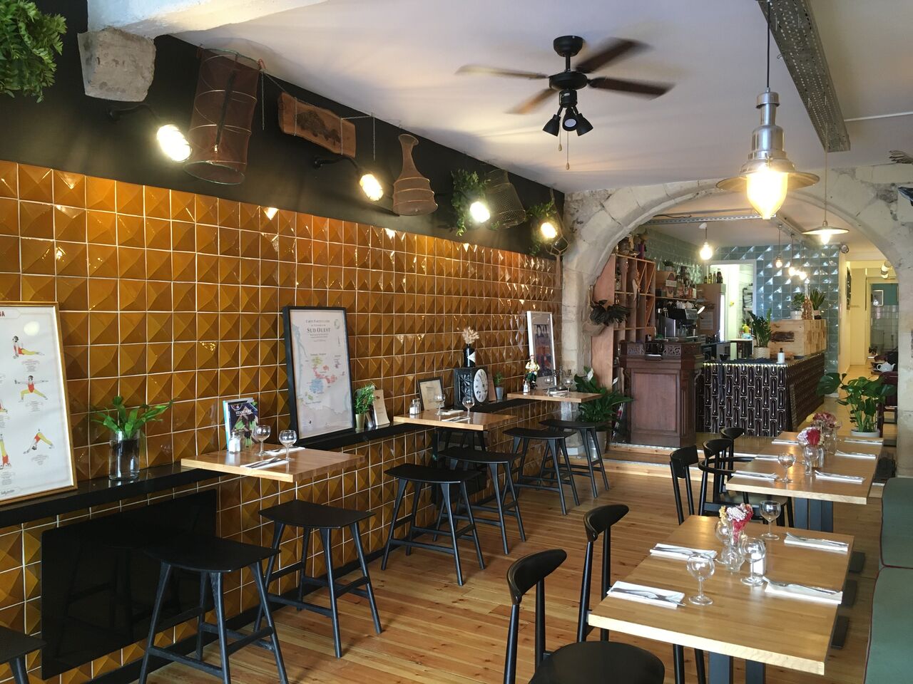 Notre salle intérieur cosy et chaleureuse 