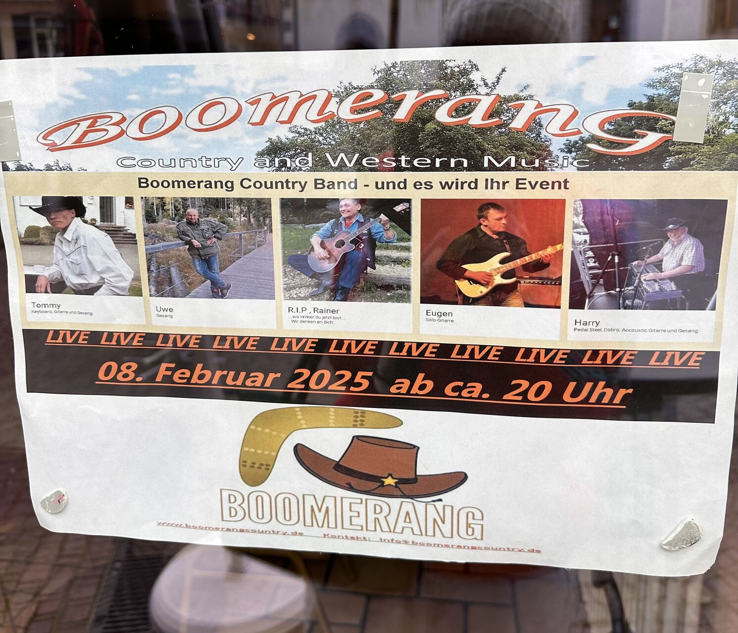 Am 08.02.25, Samstag ab 20 Uhr