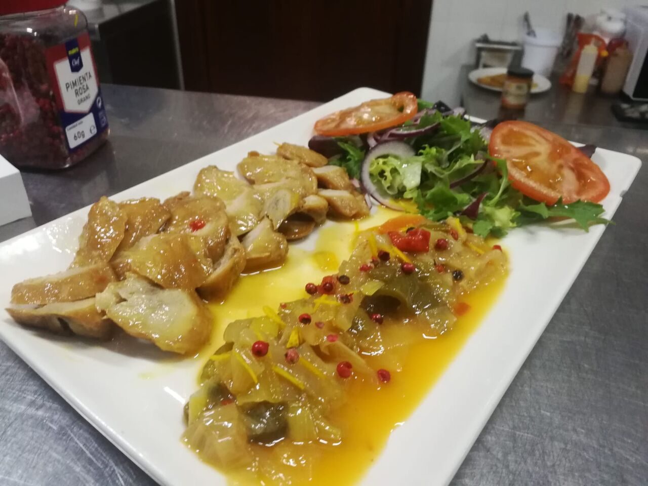 Escabeche de Supremas de Codorniz