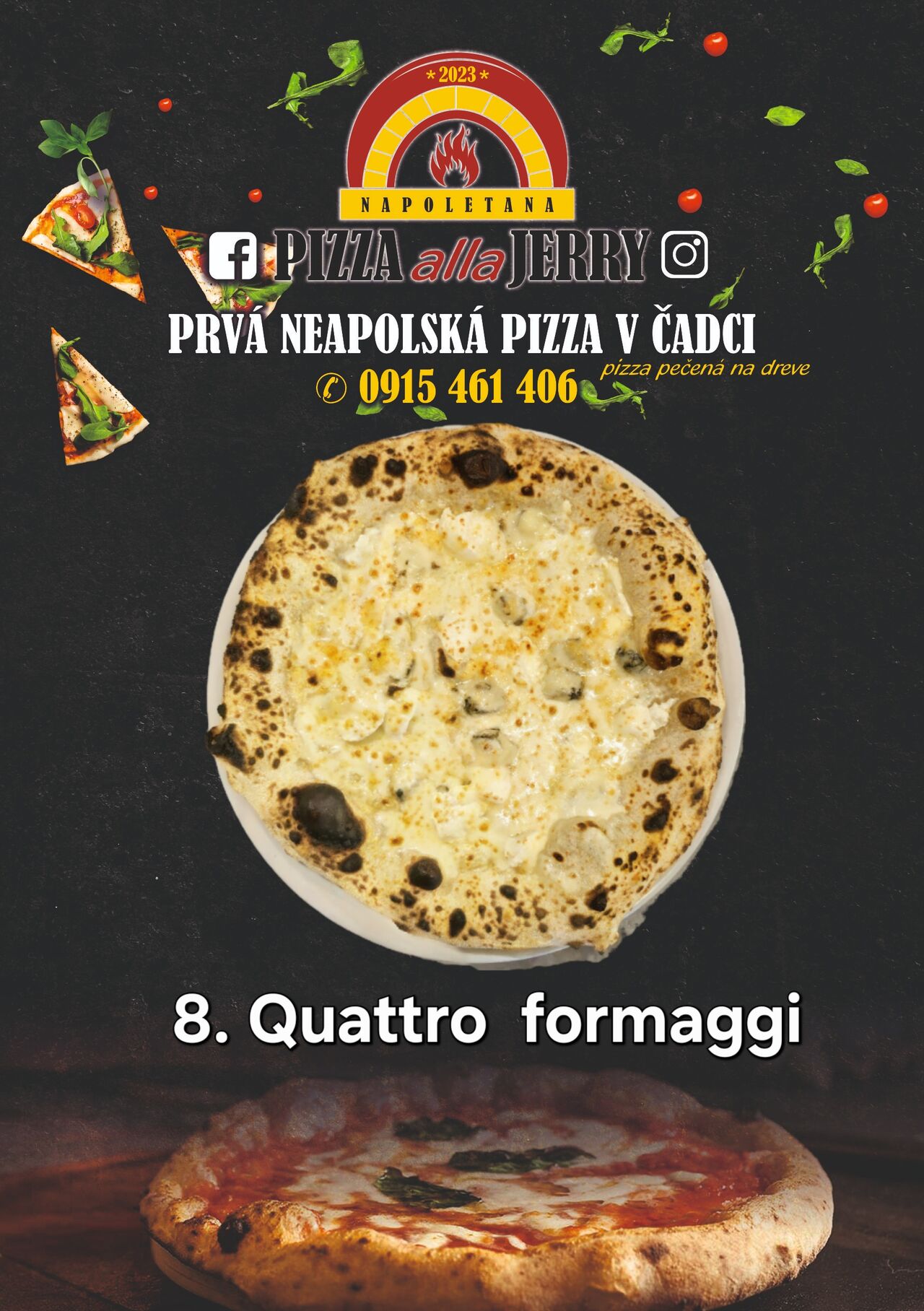 8. Quattro formaggi
