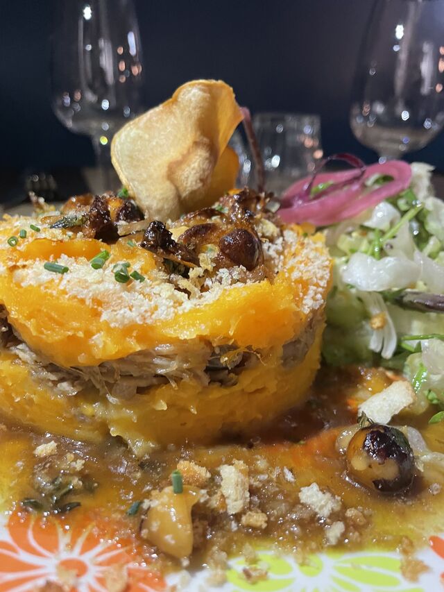 Parmentier de confit de canard