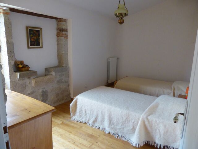 Chambre au 1er étage Gîte