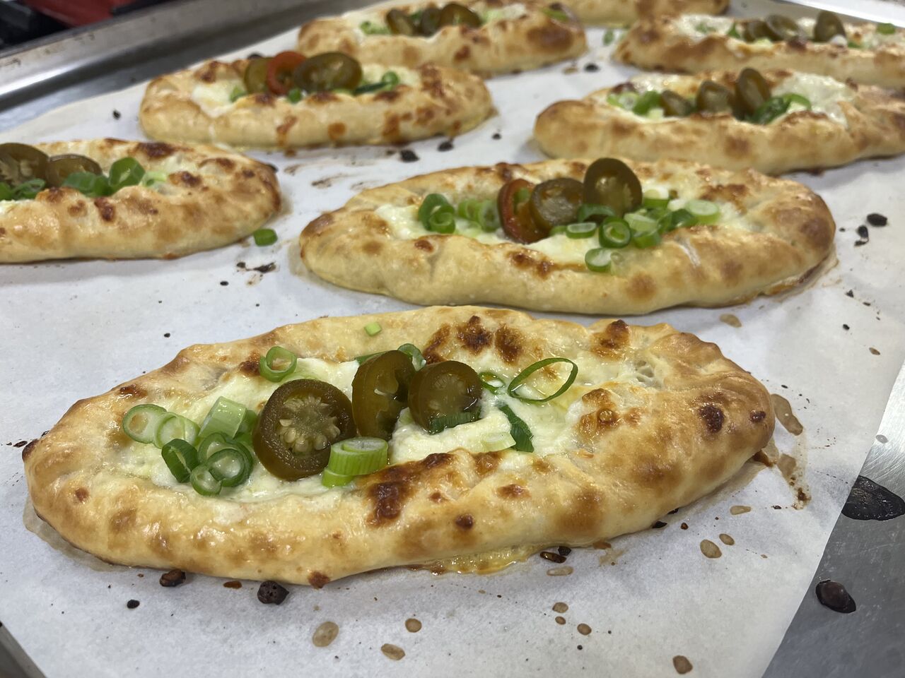 Malé gruzínské chačapuri