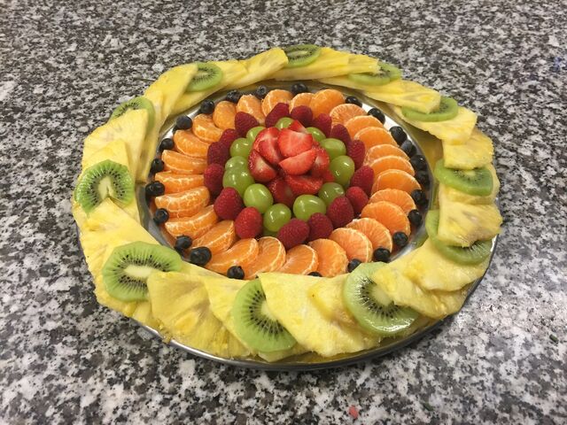 Plateau de fruits à emporter