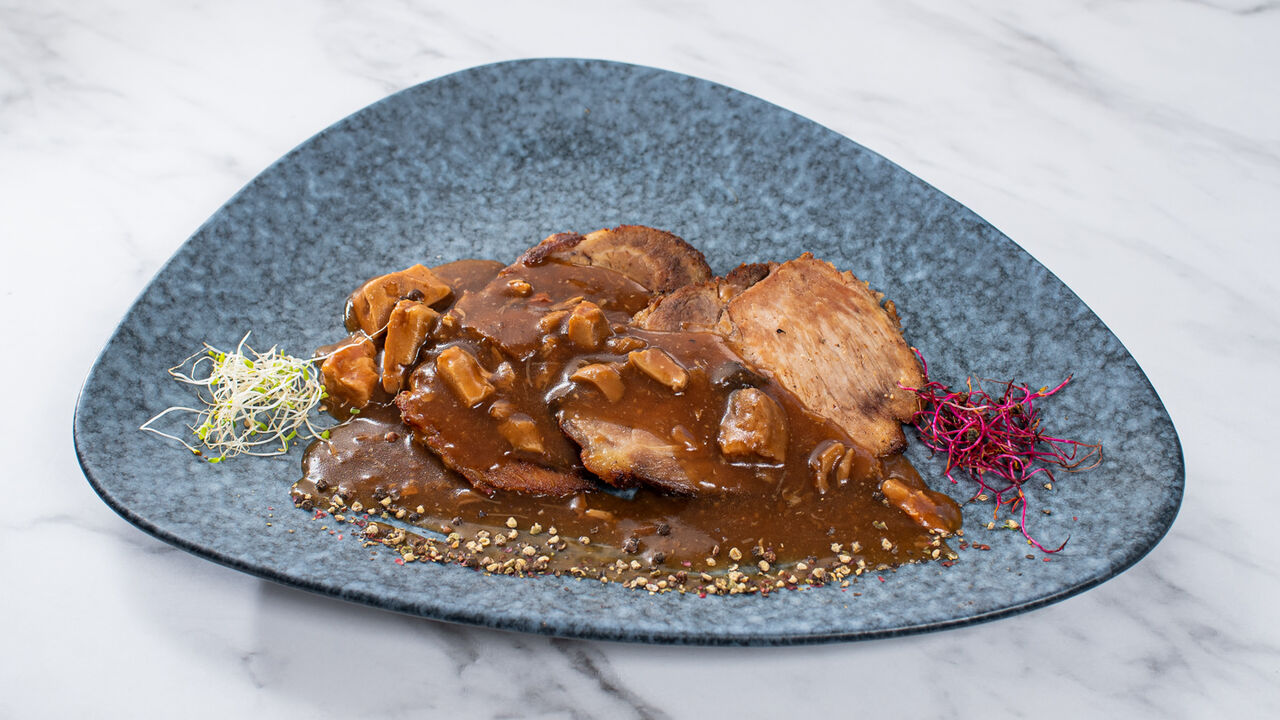 Sous vide Tarja Erdei Gombamártással