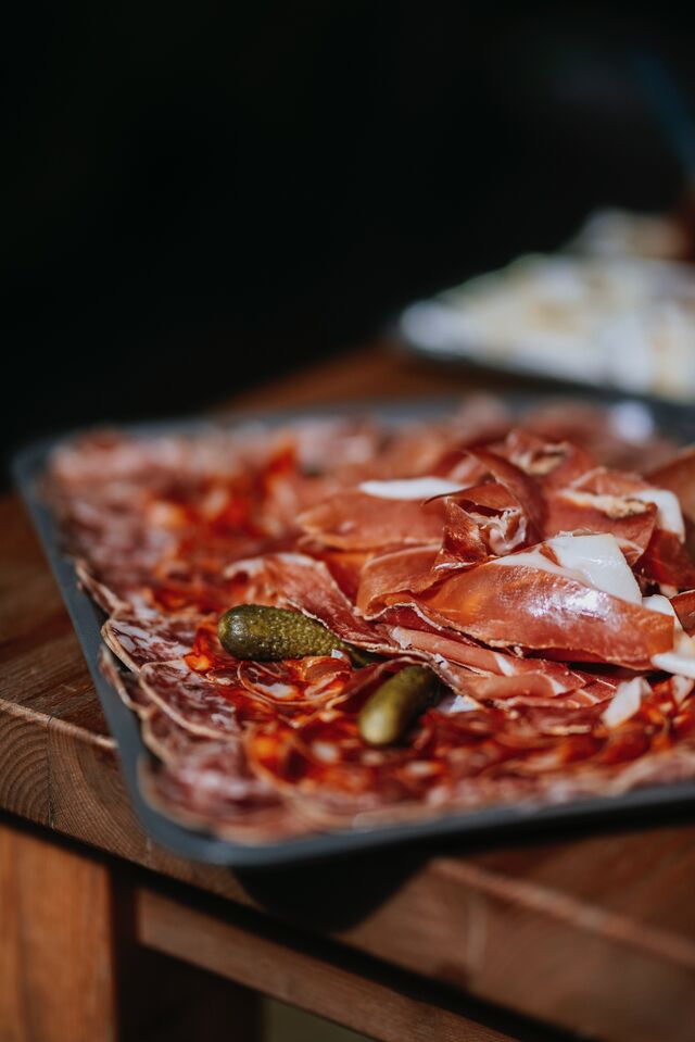 Plateau de charcuteries Bellota et Serrano