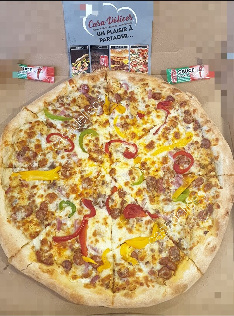 pizza Pâte fraîche faite maison 