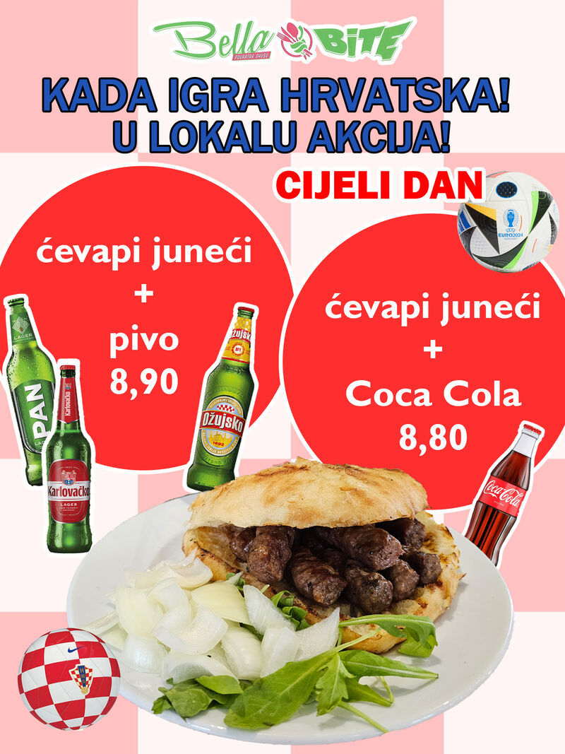 KADA IGRA HRVATSKA U BELLI AKCIJA