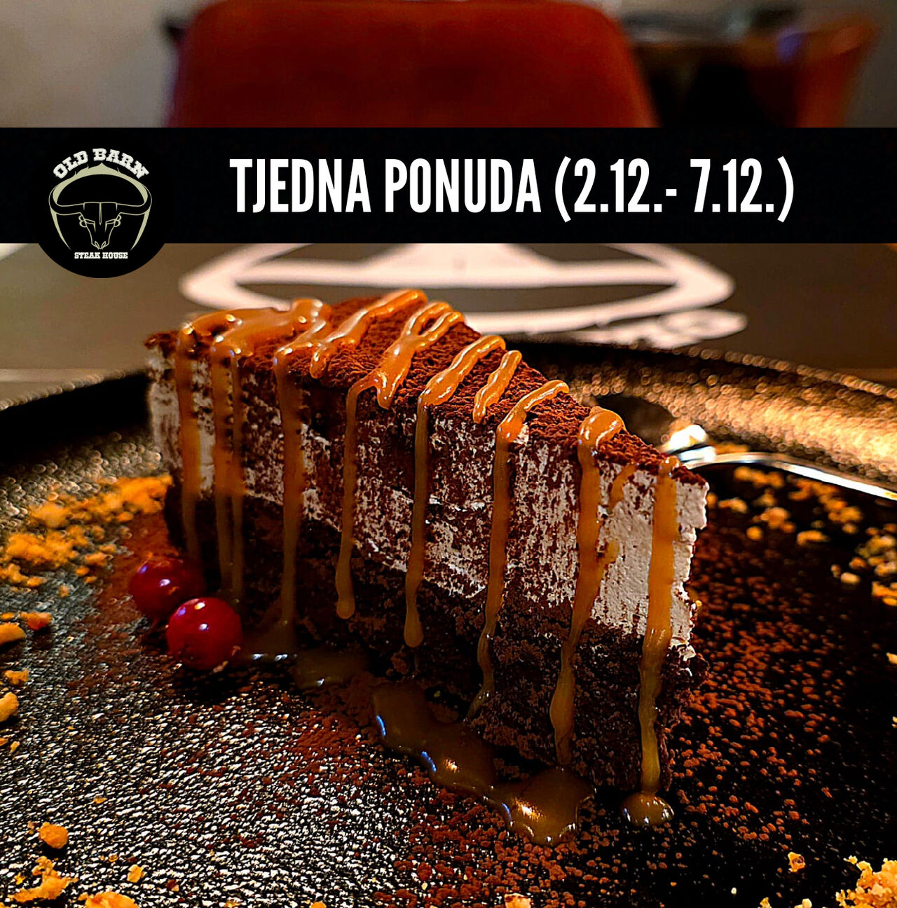 ČOKOLADNA MOUSSE TORTA S KAVOM I SLANOM KARAMELOM