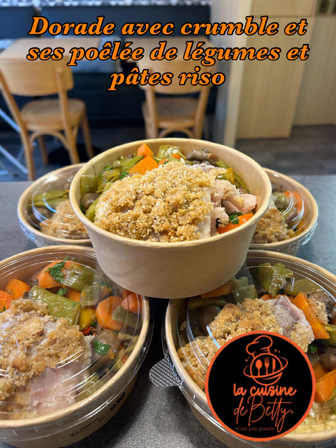 Dorade avec Crumble