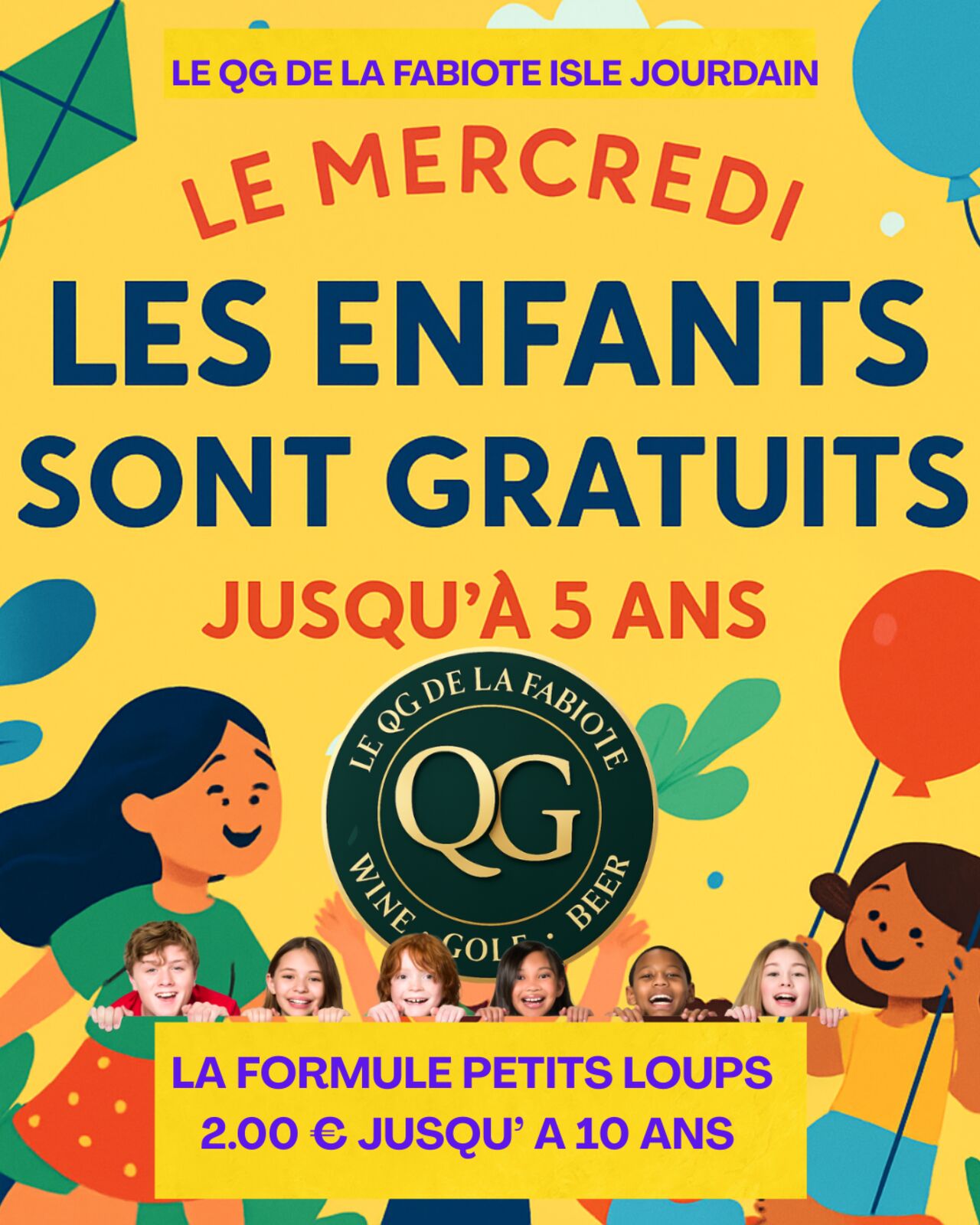 LE MERCREDI LES PETITS LOUPS