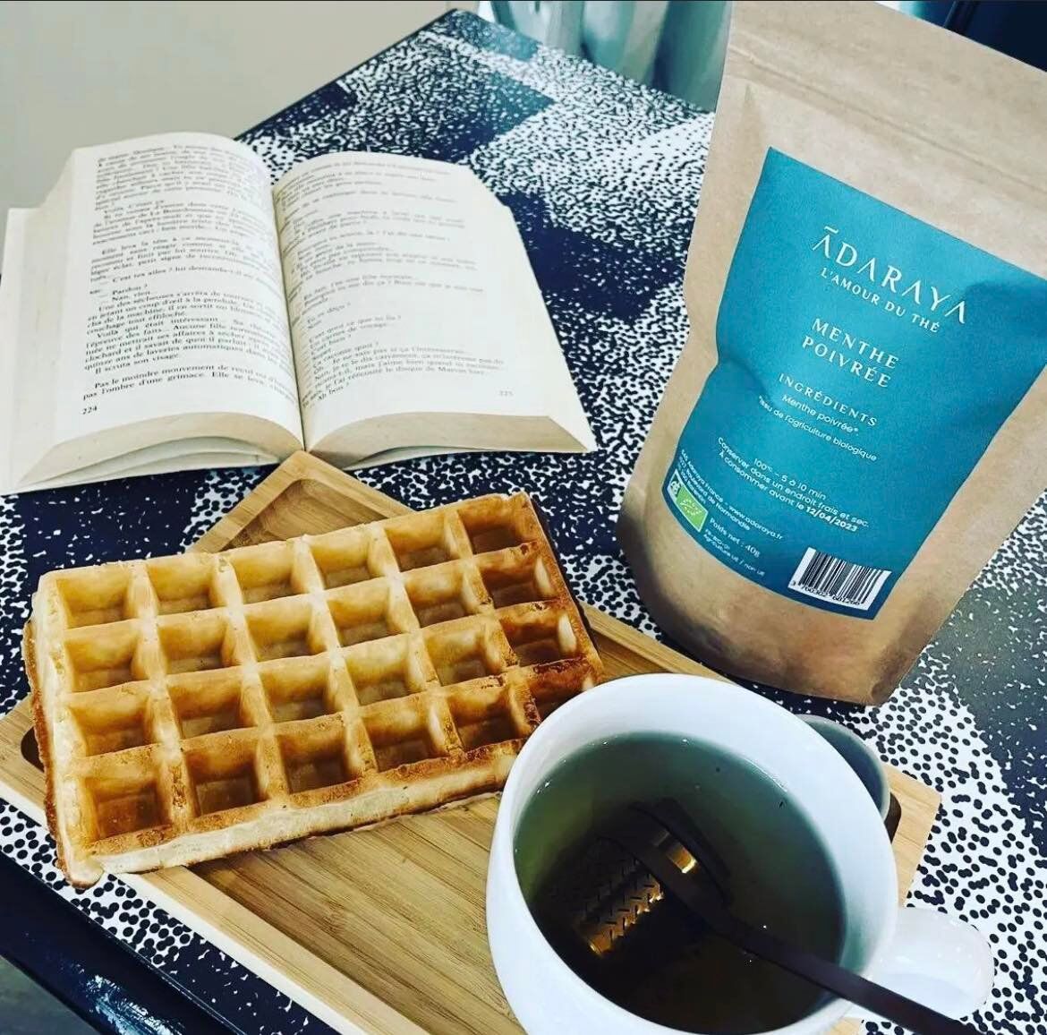 #bonbouquin#gaufre#thémenthepoivré#
