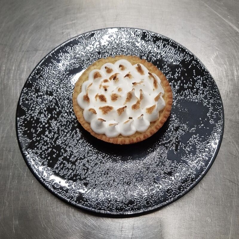 Tartelette citron meringuée maison