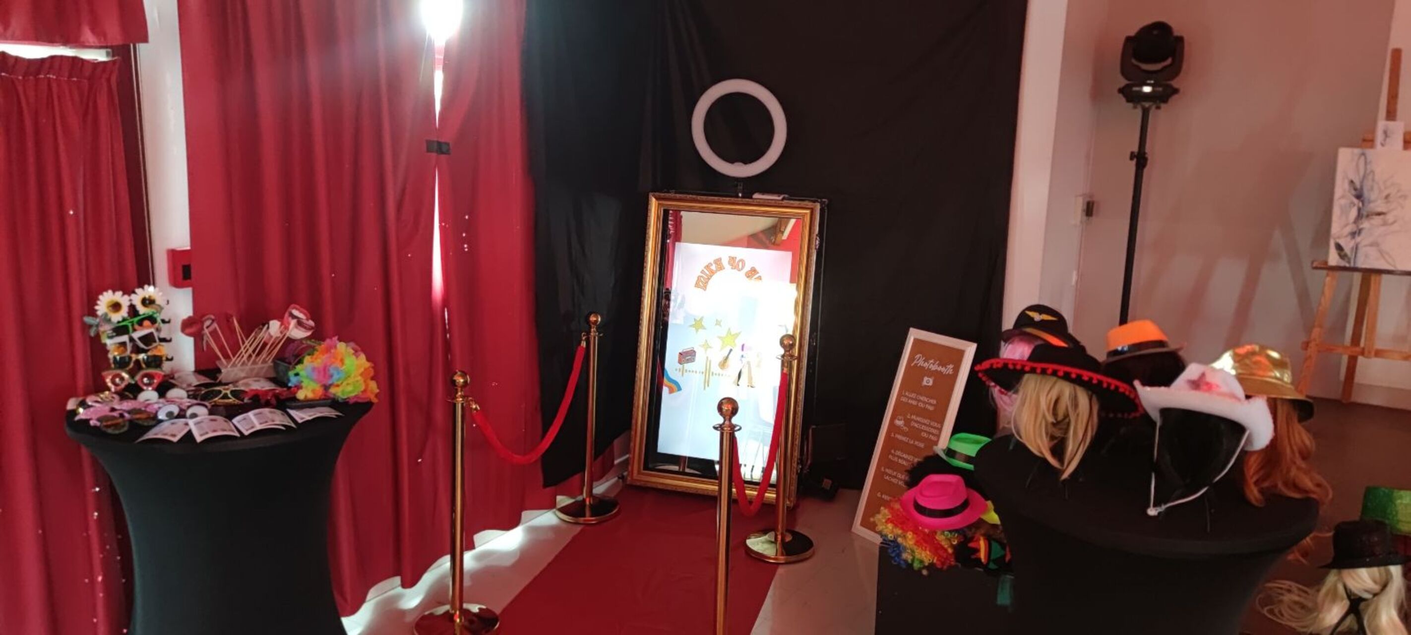 Location Miroir Photobooth Interactif