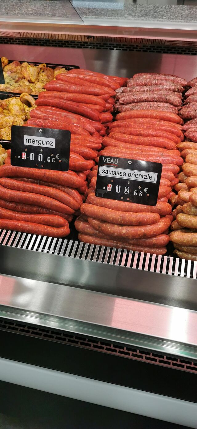 Les saucisses