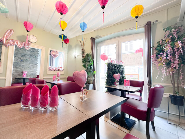 Décoration table St.Valentin 2024