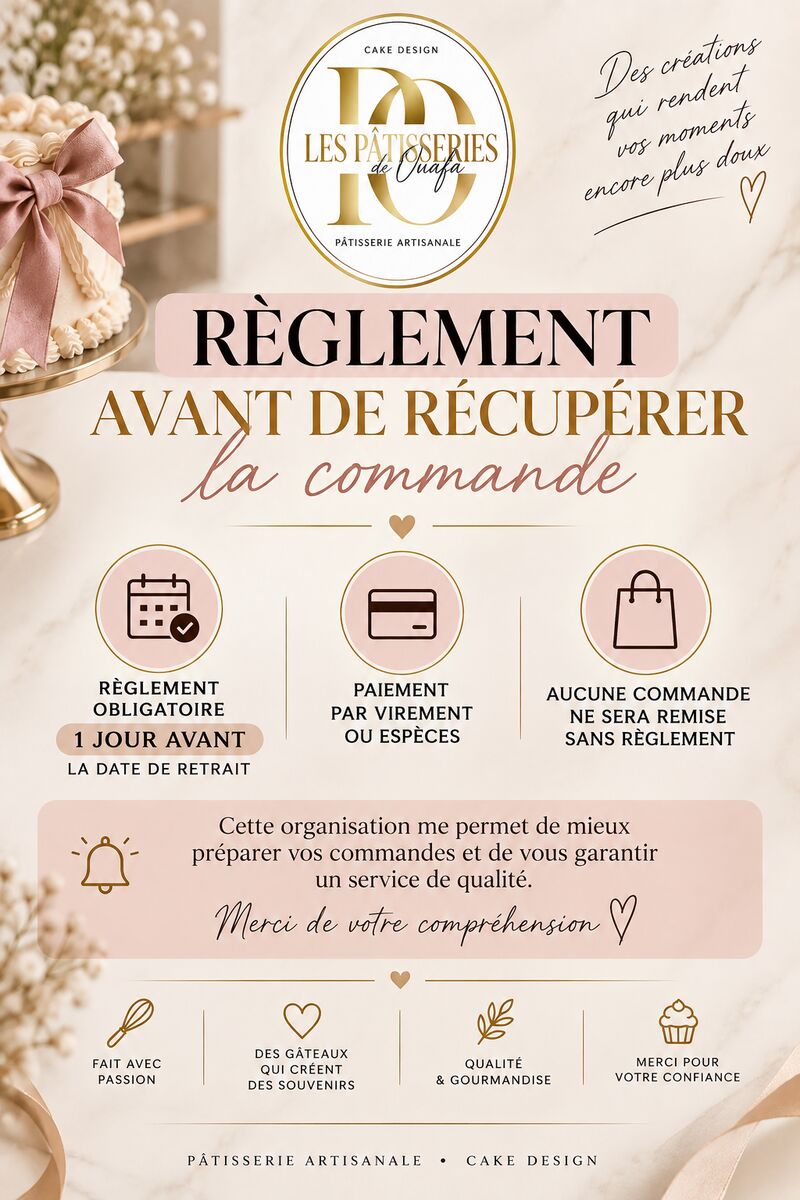 Paiement 1 jours avant 
