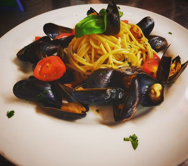 Spaghetti Miesmuscheln 