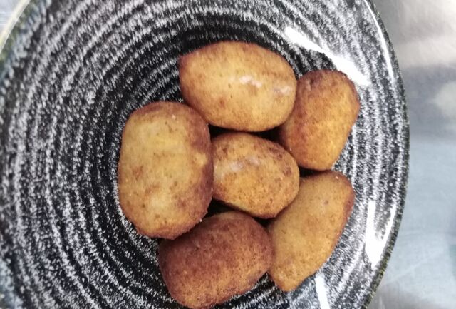 Croquetas de jamón y rabo de toro 