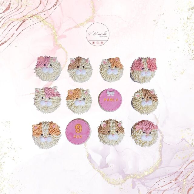 Cupcakes Chatons