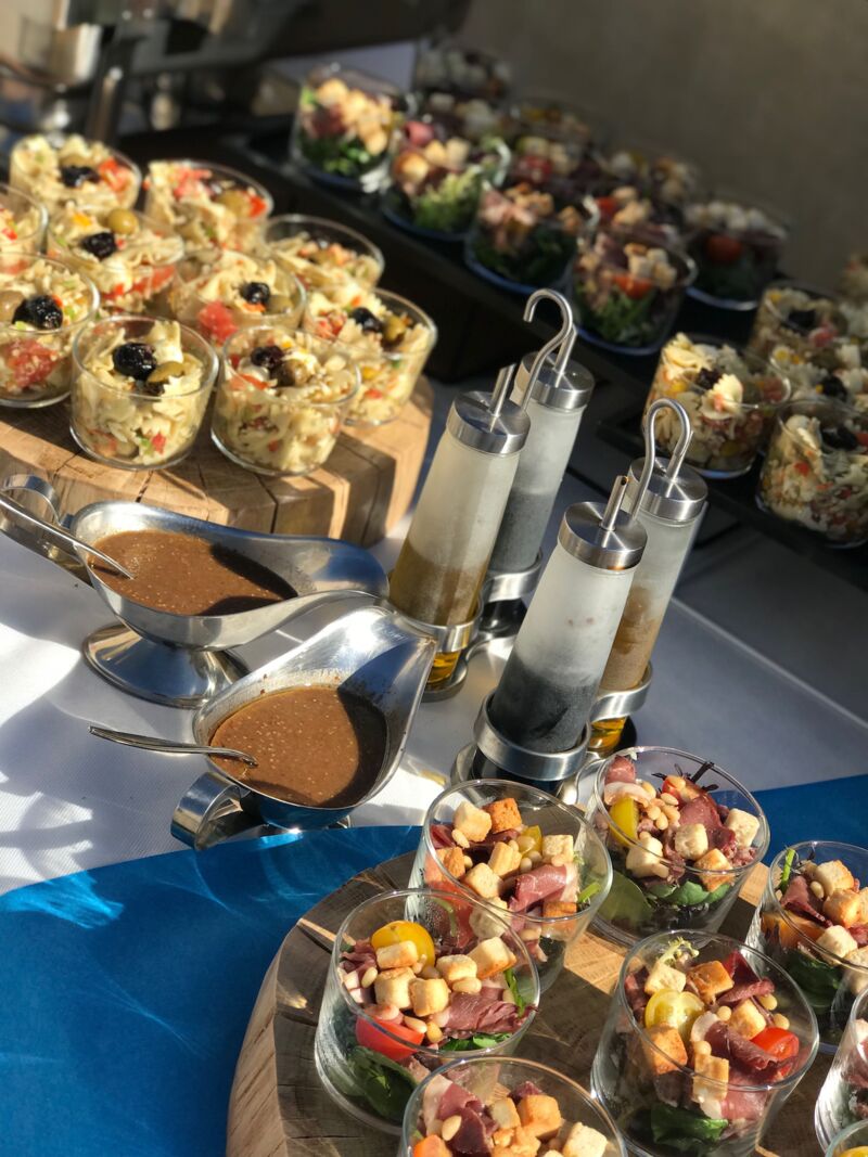 Notre buffet de salades individuelles