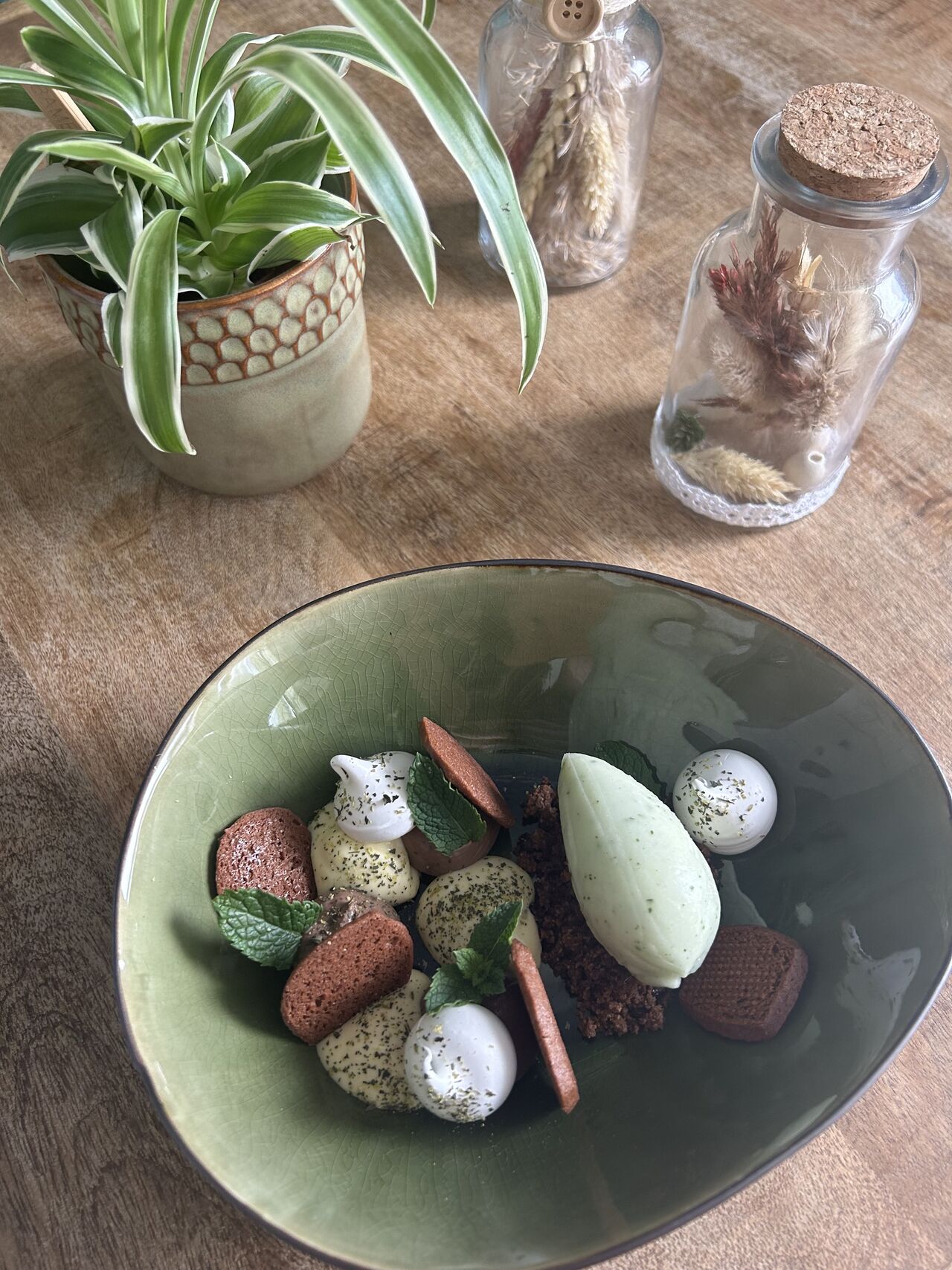 Chocolat grand cru et menthe du potager