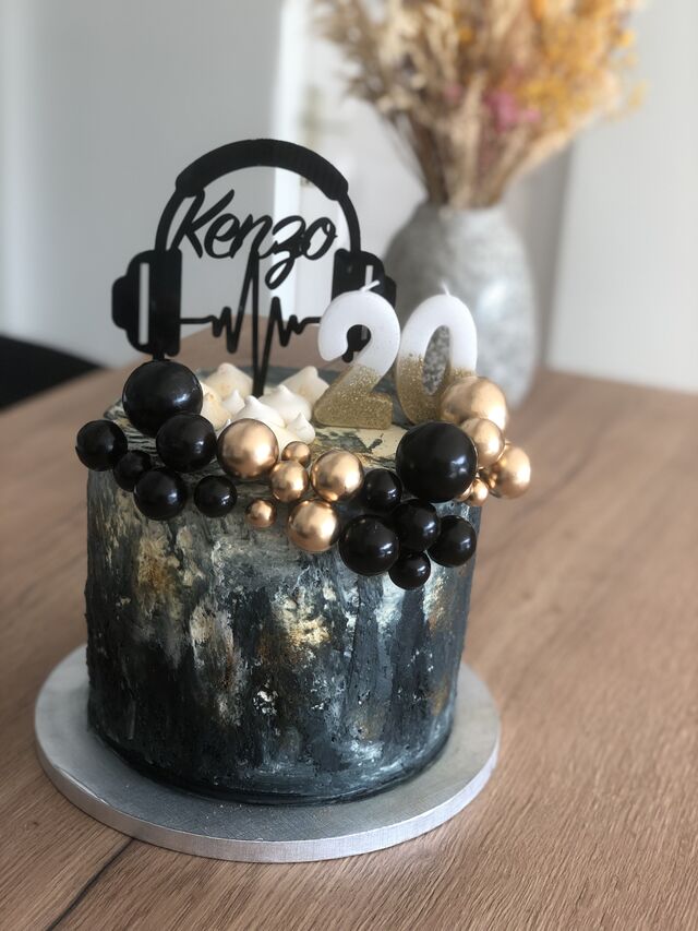 Layer cake Chocolat blanc, framboise