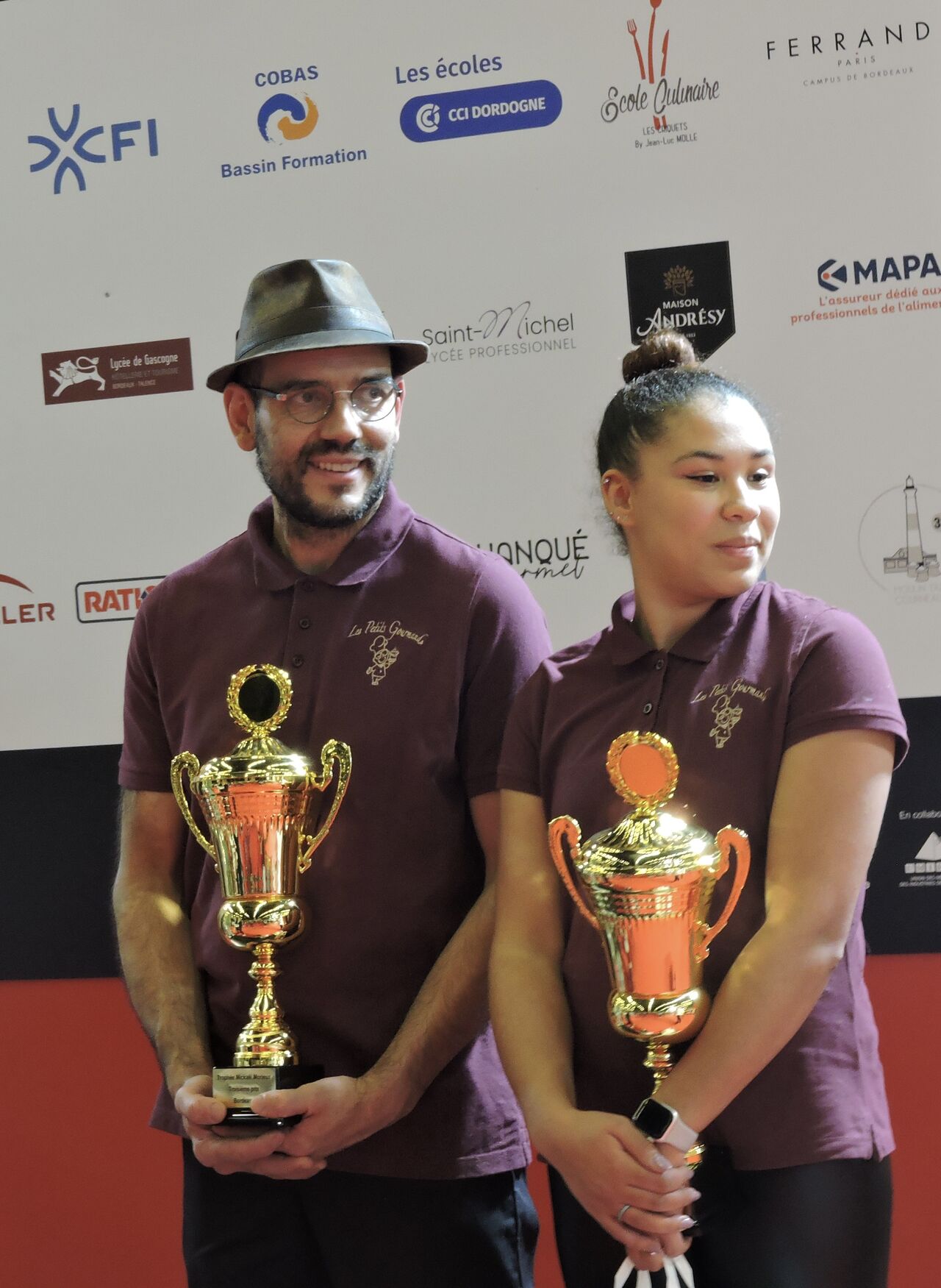 Trophée Mickaël MORIEUX novembre 2023 - ème place pour Laureen LECOMTE et Stéphane GUICHARD