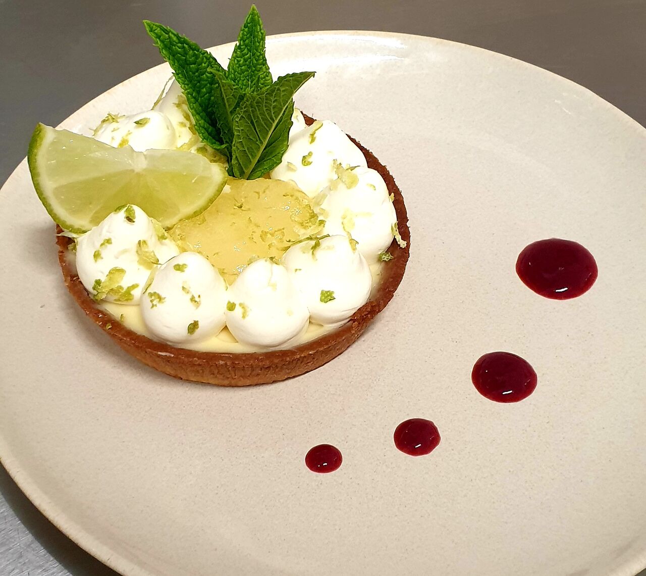 Tartelette aux 3 citrons