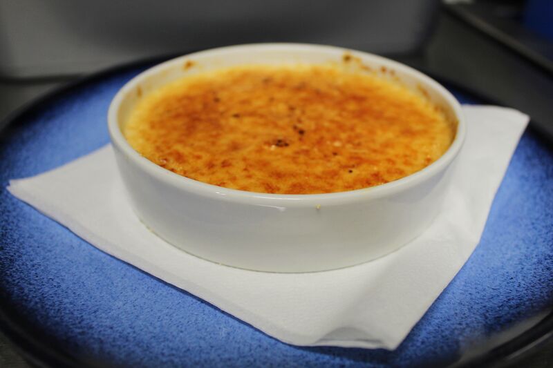 Crème brûlée à la chartreuse