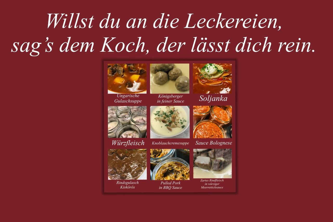 Eingekochtes für zu Hause