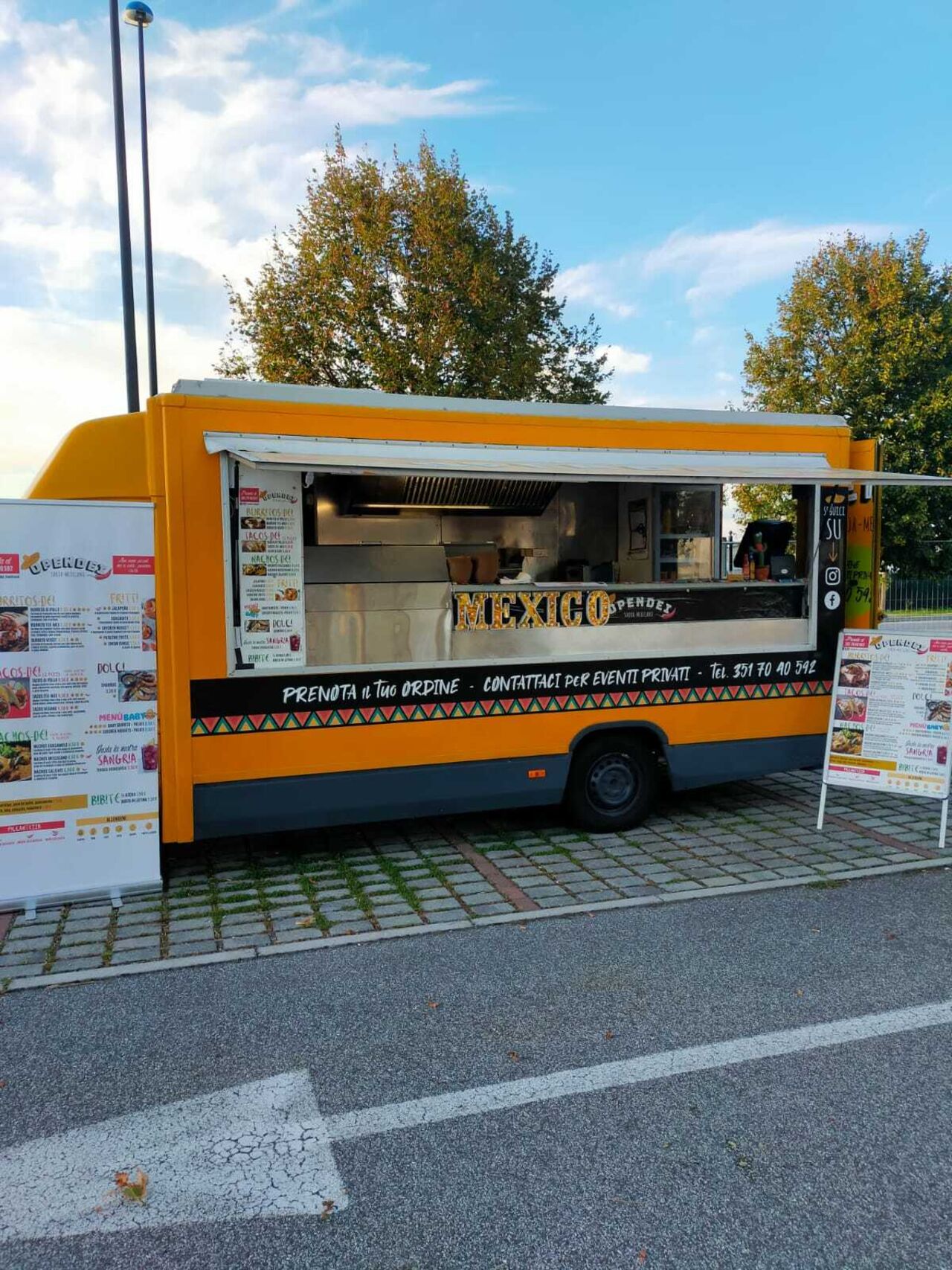 Takeaway durante fiere, sagre ed eventi pubblici