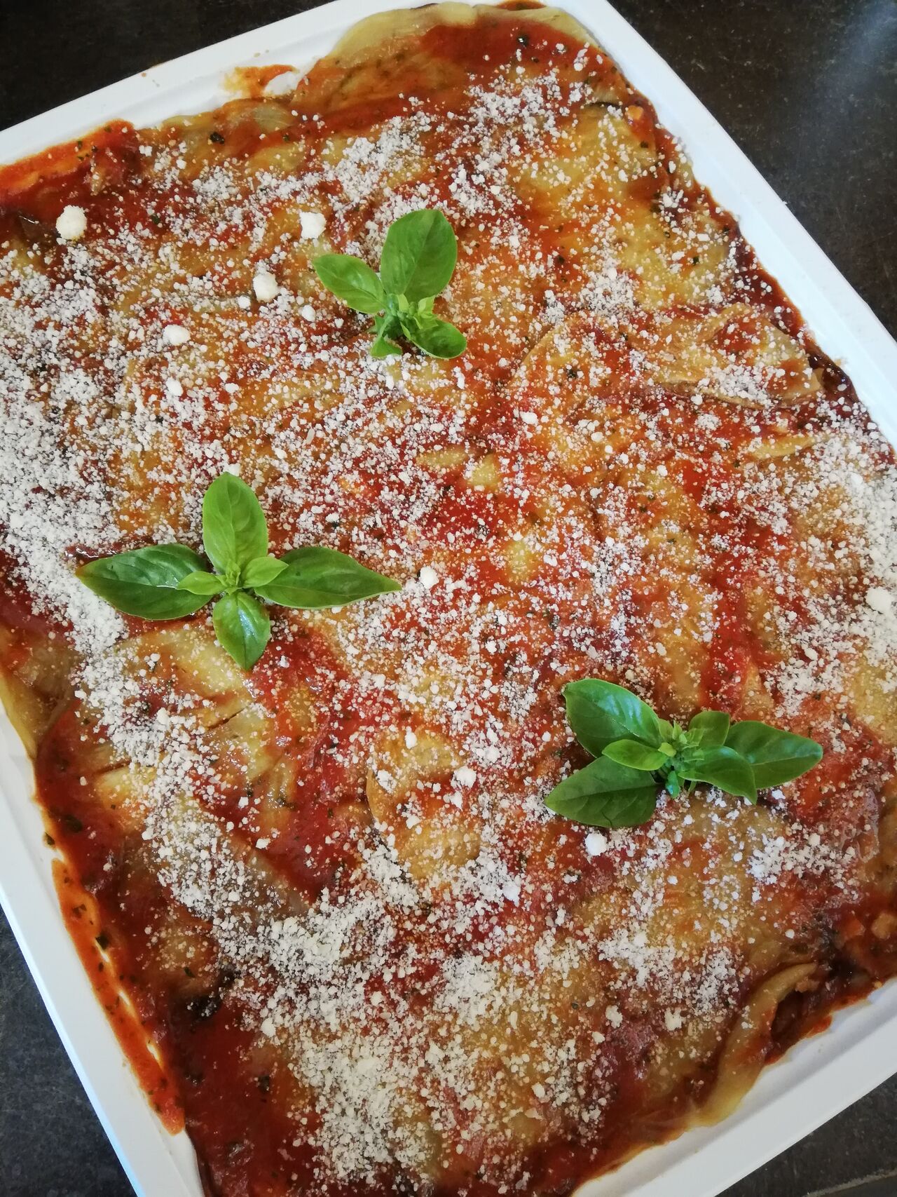 Aubergines à la Parmigiana