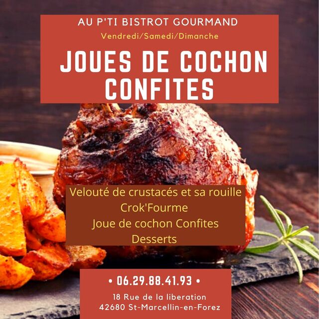 Click&collect
Vendredi - Samedi - Dimanche
