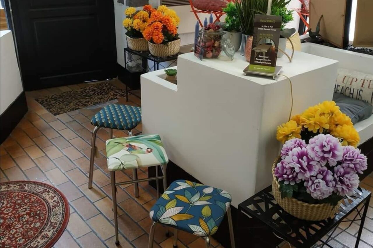 Nos petits tabourets retapissés