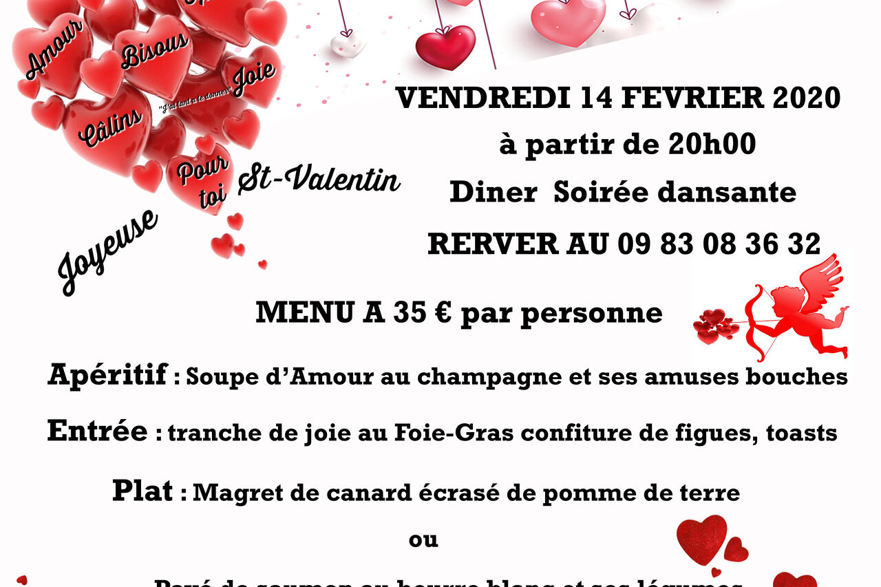 Soirée SAINT VALENTIN
