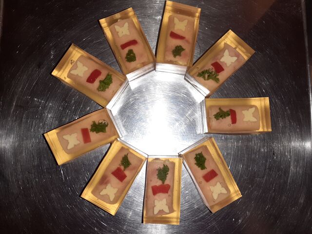 Mini aspik s bramborovým salátem