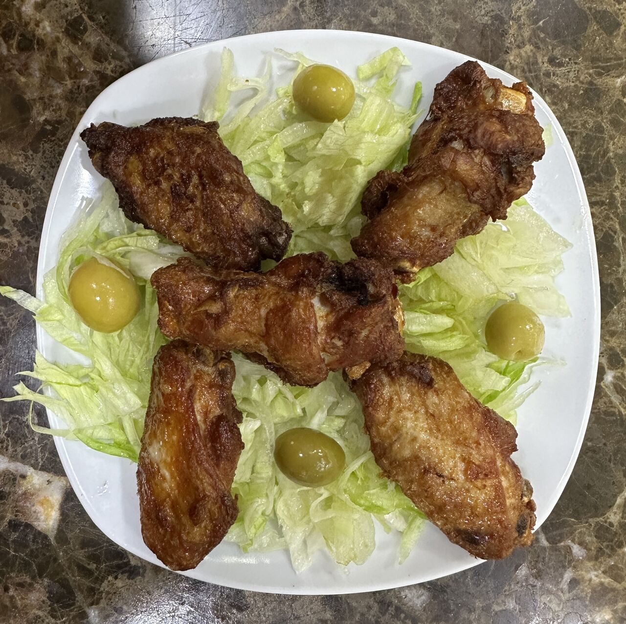 Alitas de pollo 