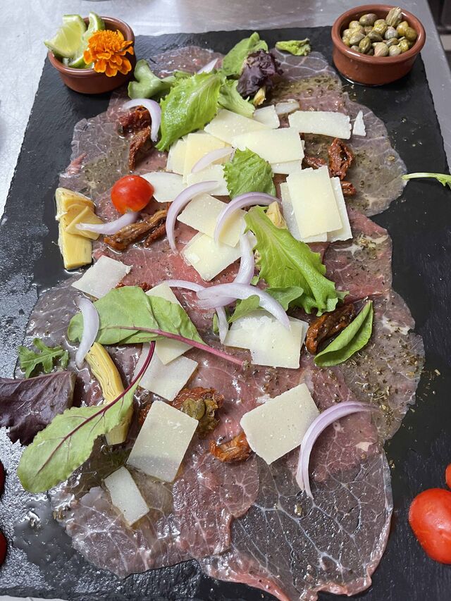 Carpaccio de boeuf