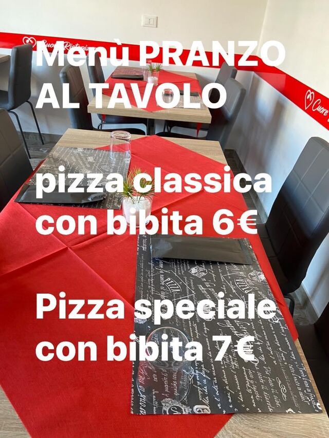 Promo pranzo al tavolo