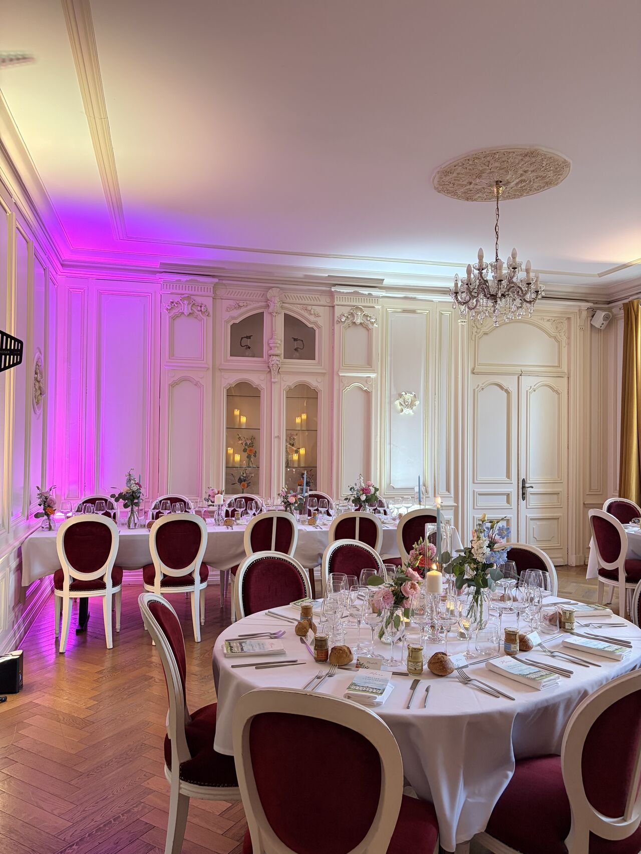 Prestation au château de Nantilly