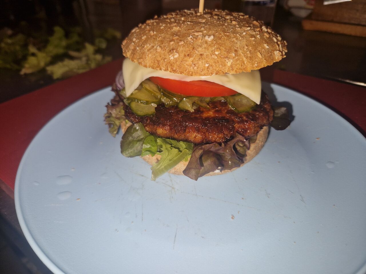 Fitness Tunfischburger