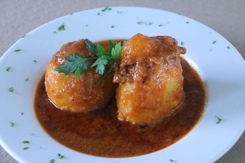 Patatas Rellenas de Carrilleras