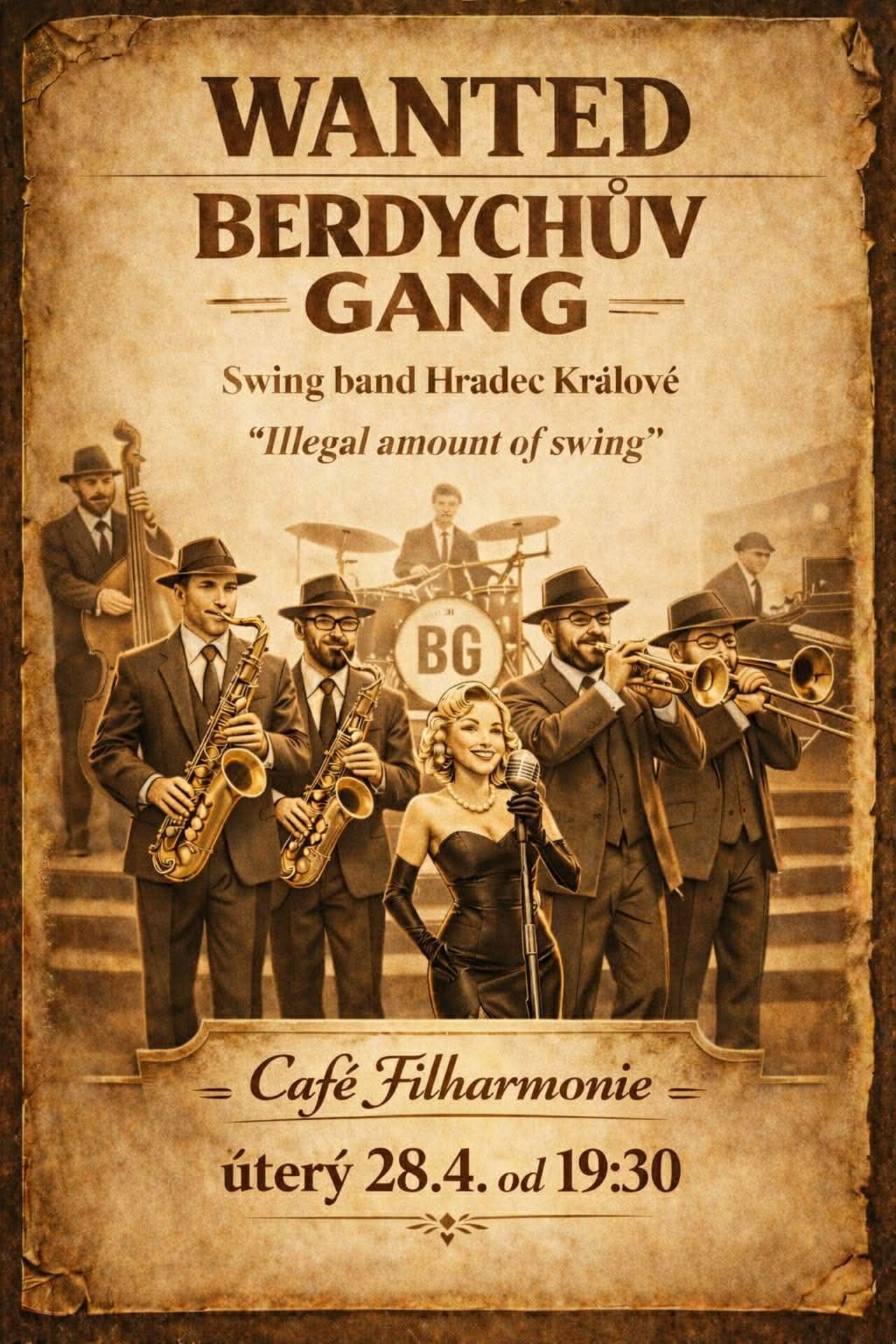 Berdychův gang - swing band