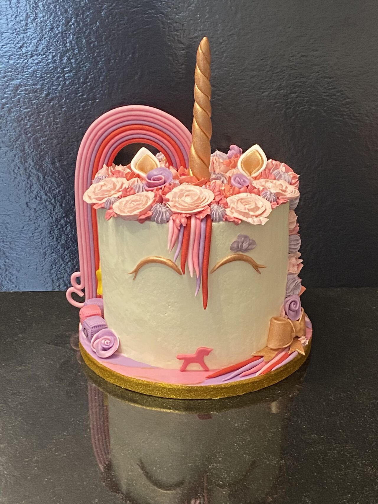 Licorne cake 